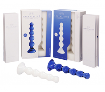Chrystalino Borosilicate Glass -  Stretch 18cm - Blue