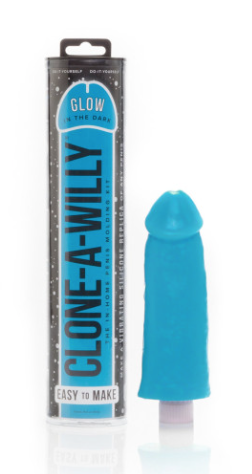 Clone A Willy Glow Blue
