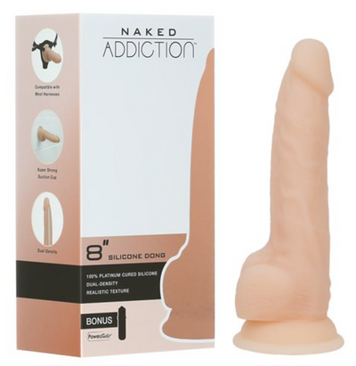 Naked Addiction - Caramel Silicone 8"