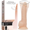 Naked Addiction Caramel Rotating & Vibrating Dong - 8"