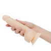 Naked Addiction Caramel Rotating & Vibrating Dong - 8"