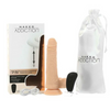 Naked Addiction 7.5″ Vibrating, Rotating & Thrusting Dong with Remote Control Vanilla