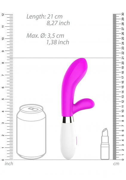 Luminous Achilles - Ultra Soft Silicone - 10 Speeds - Fuchsia