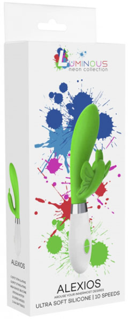 Luminious Alexios - Ultra Soft Silicone - 10 Speeds - Green