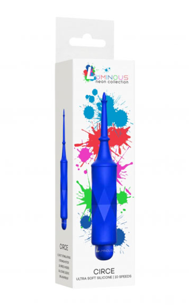 Luminous Circe - ABS Bullet With Silicone Sleeve - 10-Speeds - Royal Blue