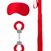 Ouch Black and White - Introductory Bondage Kit #1 Red
