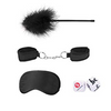 Ouch Black and White - Introductory Bondage Kit #2 Black