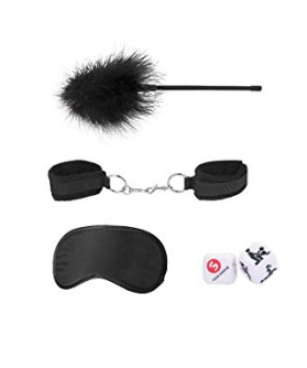 Ouch Black and White - Introductory Bondage Kit #2 Black