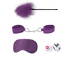 Ouch Black and White - Introductory Bondage Kit #2 Purple
