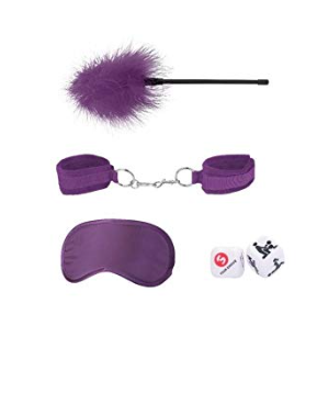 Ouch Black and White - Introductory Bondage Kit #2 Purple