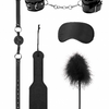 Ouch Black and White - Introductory Bondage Kit Black #4 Black