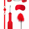 Ouch Black and White - Introductory Bondage Kit #4 Red