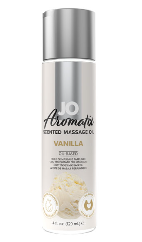 JO Aromatix Vanilla Massage Oil 4 Oz / 120 ml