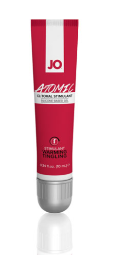 JO Clitoral Gel Stimulant Tingling - Atomic 0.34 Oz / 10 ml