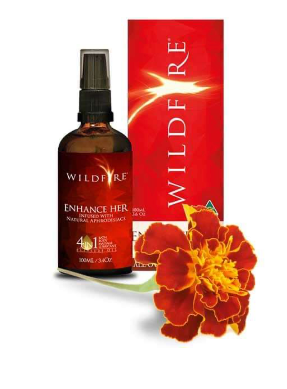 Wildfire Enhance Infused with Natural Aphrodisiacs - All over Pleasure Oil 100ml