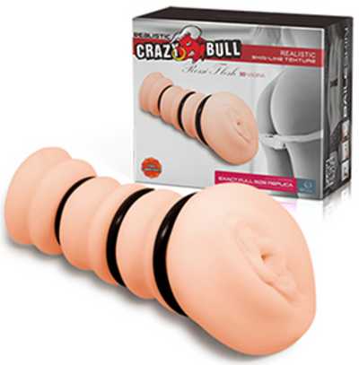 Crazy Bull Rossi Flesh Masturbator (140mmx70mm)