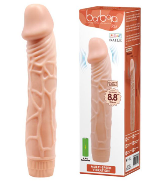 Barbara - Realistic Vibrating Dildo 8.8 inch