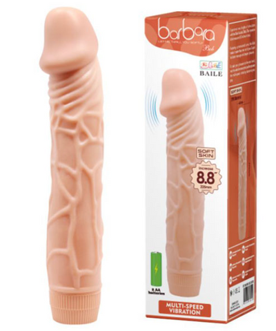 Barbara - Realistic Vibrating Dildo 8.8 inch