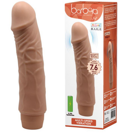 Barbara - Realistic Vibrating Dildo 7.6 inch