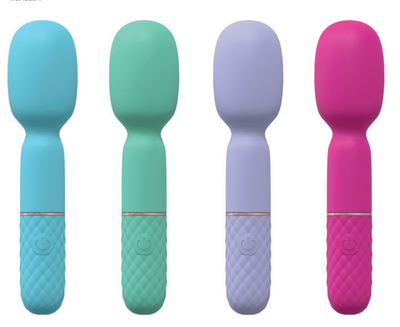 LoveLine - Bella - 10 Speed Vibrating Mini-Wand -Silicone - Rechargeable - Waterproof - Green