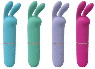 LoveLine - Dona - 10 Speed Vibrating Mini-Rabbit - 
Silicone - Rechargeable - Waterproof - Green