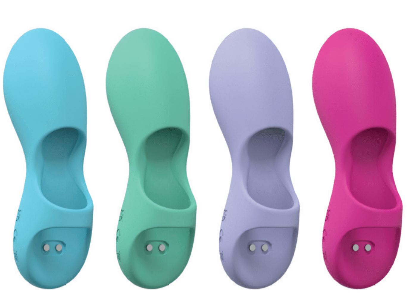 LoveLine - Joy - 10 Speed Finger Vibe - Silicone - 
Rechargeable - Waterproof - Blue