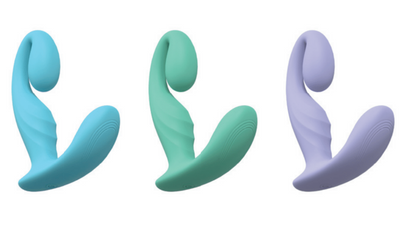 LoveLine - Bliss - 10 Speed Dual Motor Vibe - Sealed 
Silicone - Rechargeable - Submersible – Lavender