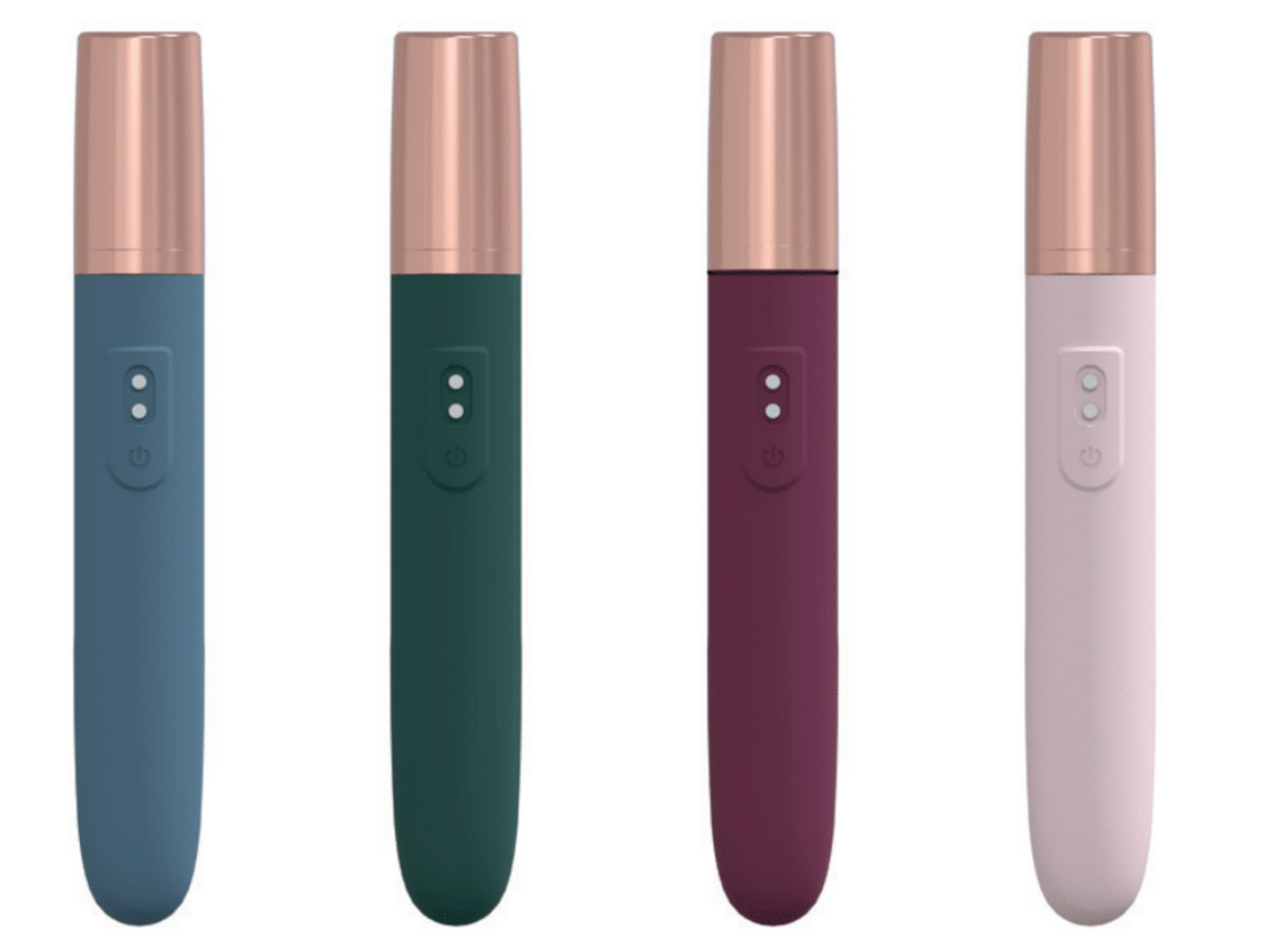 LoveLine - The Traveler - 10 Speed Travel Vibe - Silicone - Rechargeable - Waterproof - Burgendy