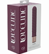 LoveLine - Poise - 10 Speed Mini-Vibe - Silicone - 
Rechargeable - Waterproof – Burgundy