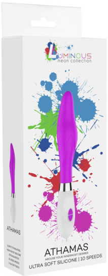 Luminous Athamas - Ultra Soft Silicone - 10 Speeds - Fuchsia