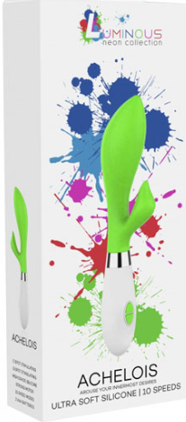 Luminous Achelois - Ultra Soft Silicone - 10 Speeds - Green