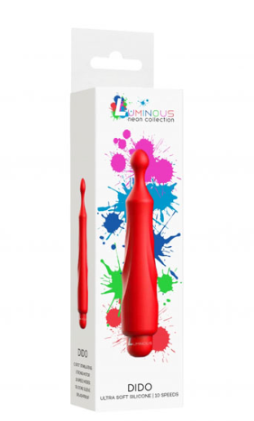 Luminous Dido - ABS Bullet With Silicone Sleeve - 10-Speeds - Fuchsia