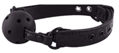 Luxury Fetish Ball Gag - Black