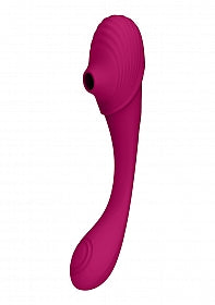 Vive Mirai-Double Ended Pulse Wave & Air Wave Bendable Vibrator