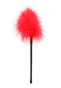 Ouch Black and White - Feather Red 1