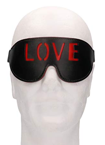 Ouch Black and White - Blindfold LOVE Black