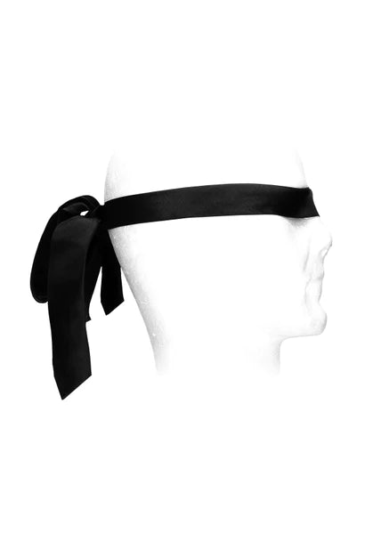Ouch Black and White - Satin Bondage Tie
