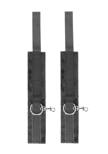 Ouch Black and White - Velcro Hogtie With Hand and Ankle Cuffs
