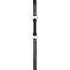 Ouch Black and White - Silicone Bit Gag - With Adjustable Bonded Leather Straps