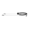 OUCH Black and White - Breathable Ball Gag With Nipple Clamps