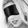 Ouch Black and White - Satin Eye-Mask