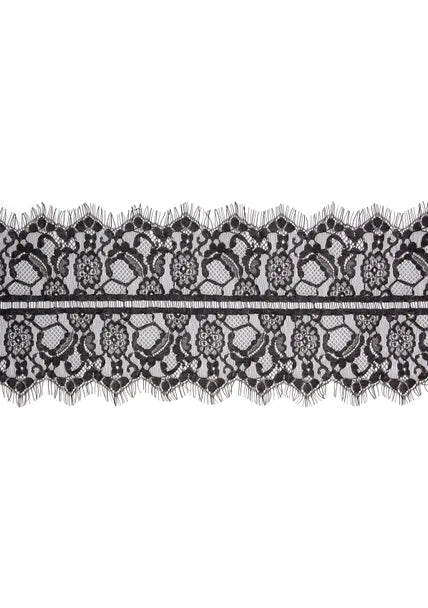 Ouch Black and White - Lace Mask - With Elastic Straps