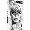 Ouch Black and White - Lace Eye-Mask - Queen