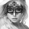 Ouch Black and White - Lace Eye-Mask - Queen