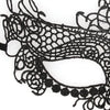 Ouch Black and White - Lace Eye-Mask - Queen