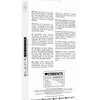 OUCH Black and White - Bonded Leather Eye-Mask "Ouch" - With Elastic Straps
