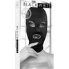 Ouch Black and White - Subversion Mask - With Open Mouth And Eye