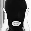 Ouch Black and White - Submission Mask - With Open Mouth