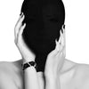 Ouch Black and White - Subjugation Mask - Allows Just A Hint Of Light