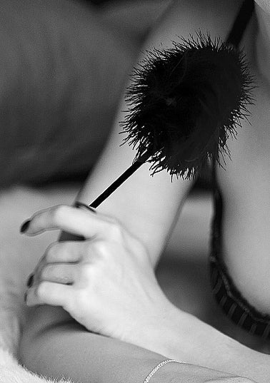 OUCH Black and White - Feather Tickler
